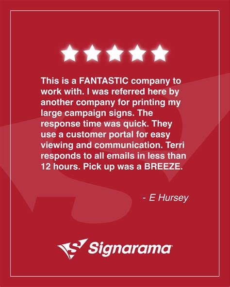 signarama customer portal.